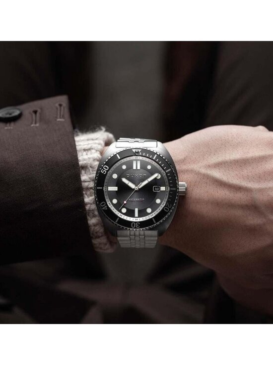 NWT Duxot Tortuga Automatic Black Dial Men\'s Watch